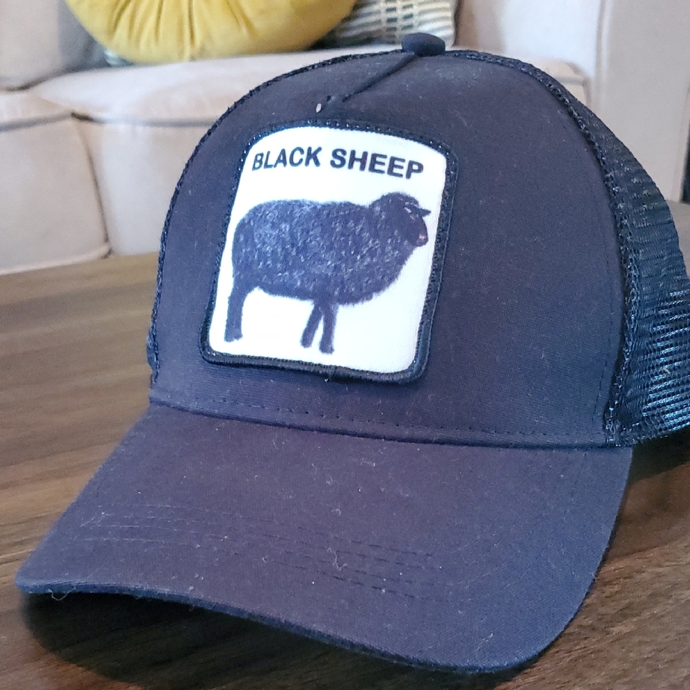 Black Sheep Patch Trucker Hat